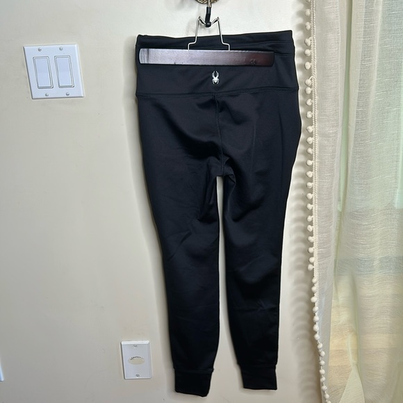 Spyder Fleece Lined Thermal Tights Jogger Sz Small - Picture 3 of 5